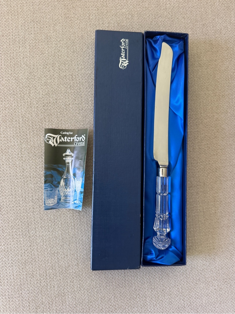 Waterford cake knife